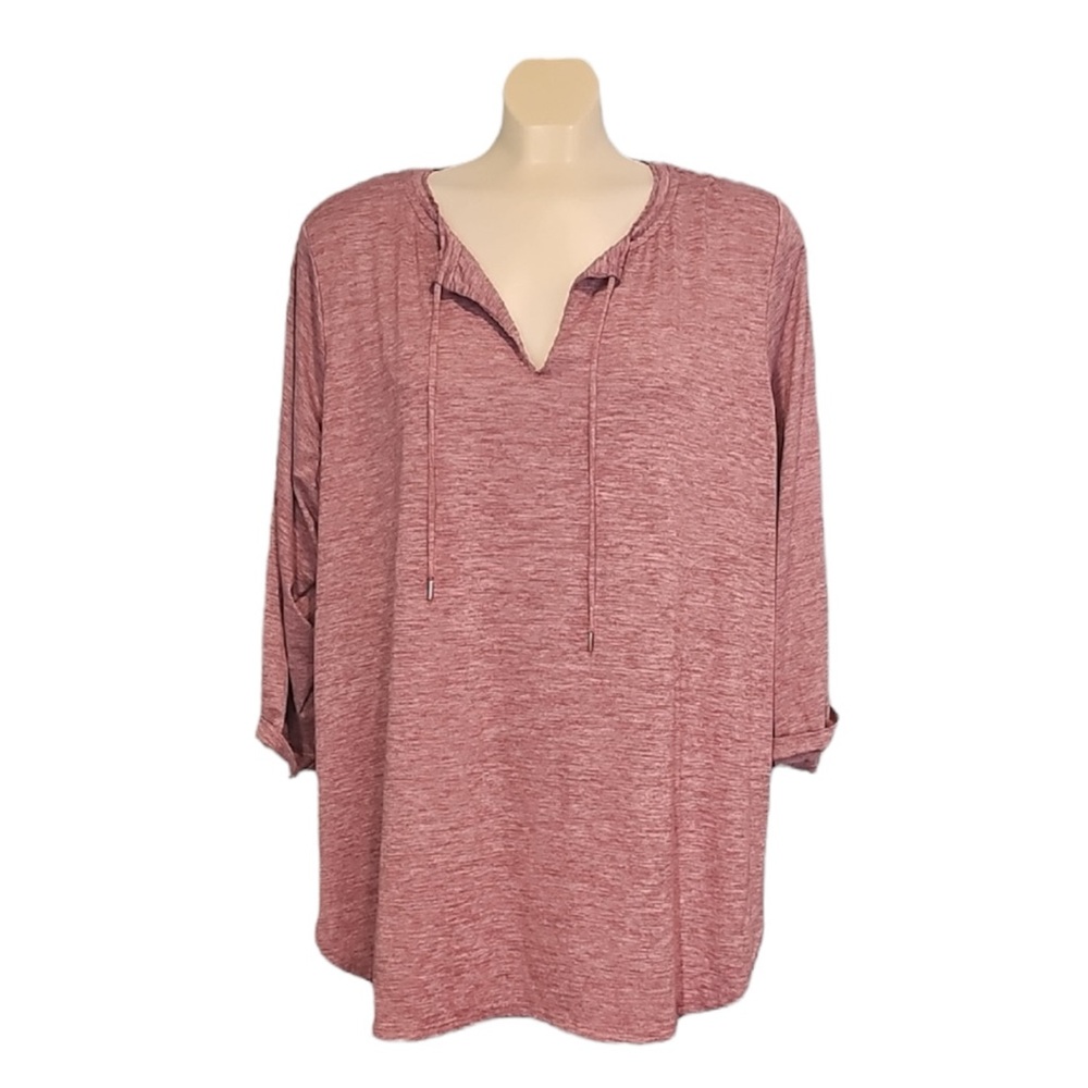 🍄 Hypa Women's Pink Top, Size 3X